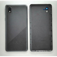 Задняя панель корпуса для Samsung A013 Galaxy A01 Core, черная