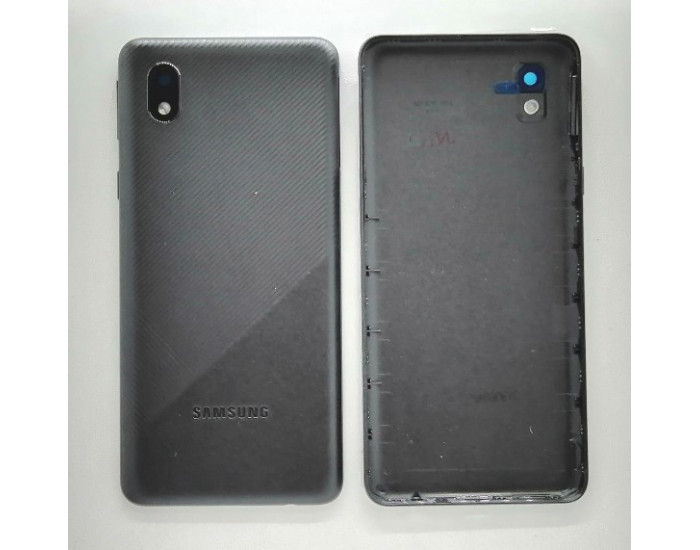 Задня панель корпуси для Samsung A013 Galaxy A01 Core, чорна