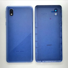 Задняя панель корпуса для Samsung A013 Galaxy A01 Core, синяя