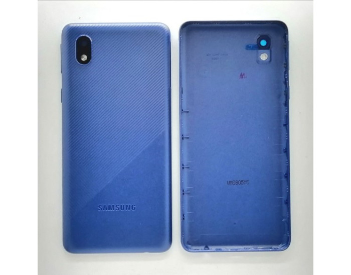 Задняя панель корпуса для Samsung A013 Galaxy A01 Core, синяя