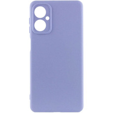 Чохол-силікон Cover Lakshmi Full Camera Motorola Moto G55 (Бузковий / Lilac)
