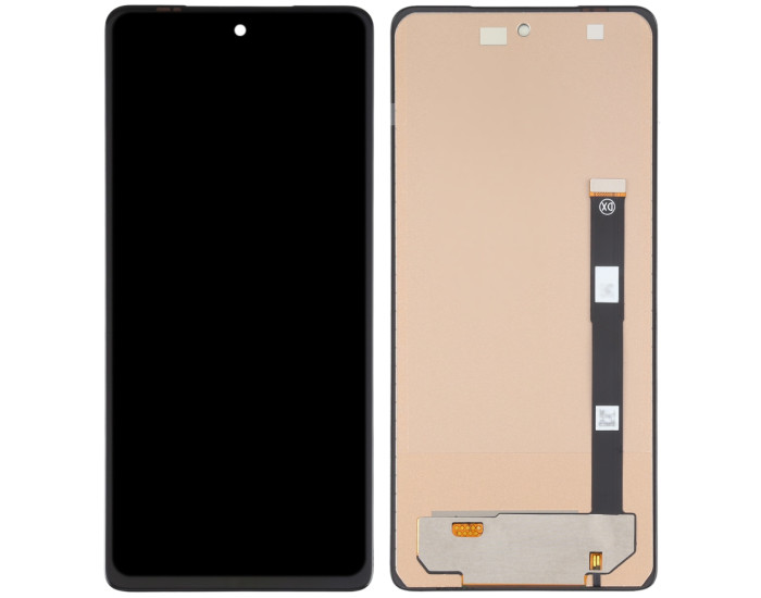 Дисплей з сенсорним екраном (модуль) Motorola XT2143 Moto Edge 20, Edge 20 Pro, Edge 30 Pro, Edge plus 2022, Edge X30, чорний, оригінал