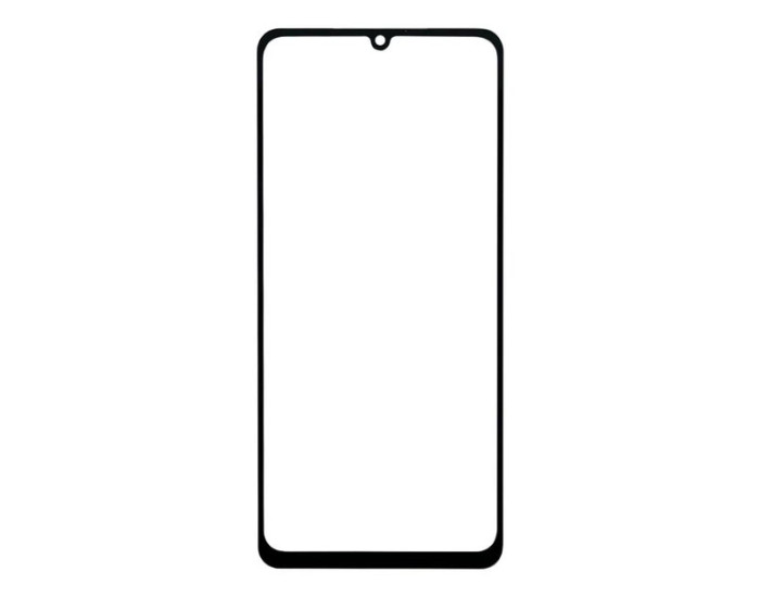 Стекло фронтальное с OCA-пленкой для Samsung A065 Galaxy A06, черное