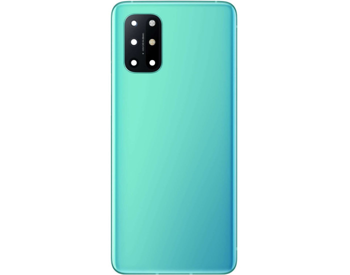 Задняя крышка для OnePlus 8T зеленая, Aquamarine Green со стеклом камеры