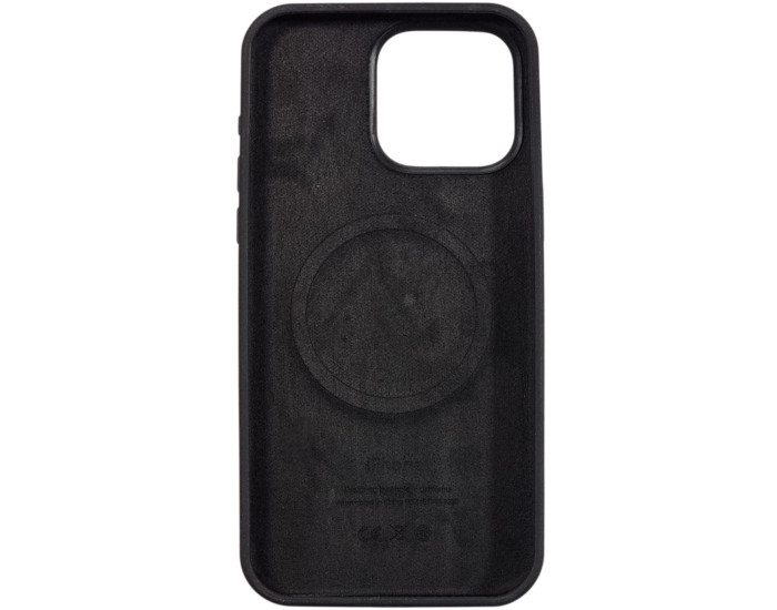 Чехол-силикон оригинал Full Soft Matte with MagSafe iPhone 13 Pro, черный