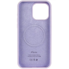 Чехол-силикон оригинал Full Soft Matte with MagSafe iPhone 15, лавандовий 