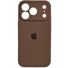 Чехол-силикон оригинал Case Full Camera iPhone 17 Pro, Brown