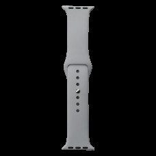 Ремешок для Apple Watch Series 38/40/41/42 mm (S) серый/grey