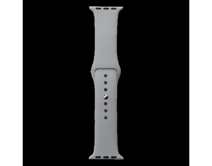 Ремешок для Apple Watch Series 38/40/41/42 mm (S) серый/grey