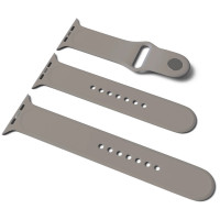 Ремешок для Apple Watch Sport Band 44/45/49 mm (S/M & M/L) (3pcs) Dark Grey