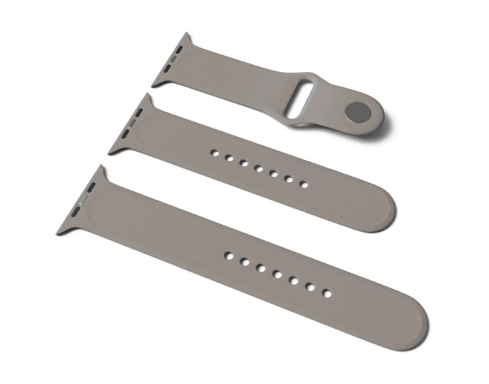 Ремешок для Apple Watch Sport Band 44/45/49 mm (S/M & M/L) (3pcs) Dark Grey