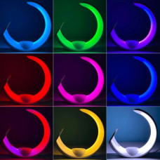 Беспроводная зарядка 4 IN1 Moon MAGSAFE (iPhone, iWatch, AirPods,Night light) 15W FAST ORIGINAL White