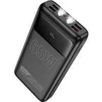 Портативная батарея (Power Bank) Hoco DB81 Apollo (PD65W/LCD/Lamp) 30 000mAh, Black