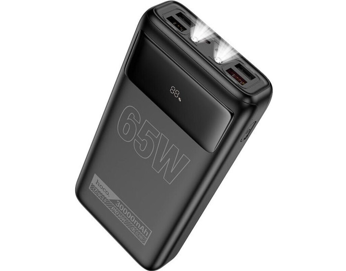 Портативная батарея (Power Bank) Hoco DB81 Apollo (PD65W/LCD/Lamp) 30 000mAh, Black