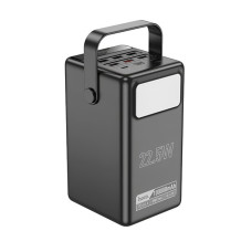 Портативная батарея (Power Bank) Hoco DB03 Powerful (PD22.5W/LCD/Lamp) 100 000mAh, Black