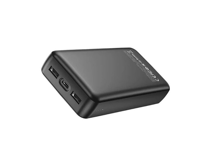 Портативная батарея (Power Bank) XO (PB313) Light display mobile power 20000mAh, Черный
   