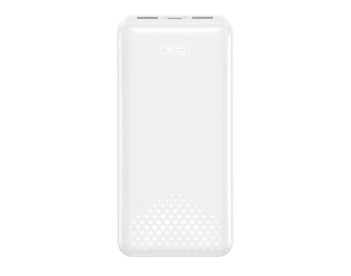 Портативна батарея (Power Bank) XO (PB313) Light display mobile power 20000mAh, Білий