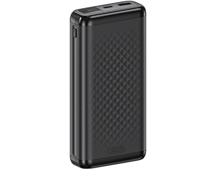 Портативна батарея (Power Bank) XO (PB309) 22.5W Digital Fast Charger 20000mAh, чорний