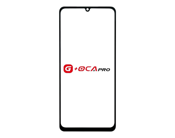 Стекло фронтальное с OCA-пленкой для Samsung A065 Galaxy A06, черное, G+OCA Pro
