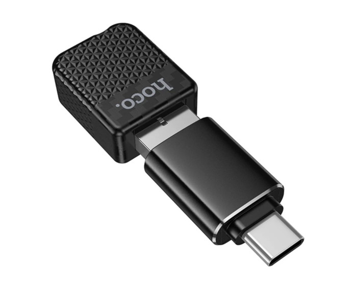 Автомобильный Carplay Hoco HU3 USB /Type-C (беспроводной) Black 