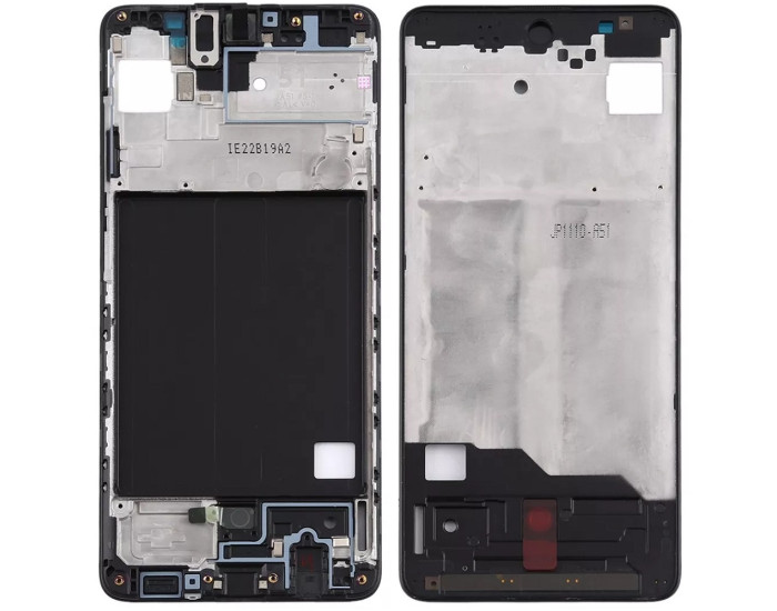 Внутренняя часть корпуса для Samsung A515F A51, черная