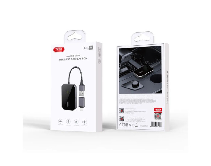 Автомобильный Carplay XO CZ016 Car Screen Projector, черный