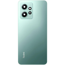 Задняя крышка для Xiaomi Redmi Note 12 4G, Mint Green со стеклом камеры, оригинал