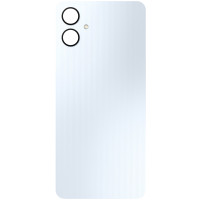 Задняя крышка корпуса для Samsung A06, со стеклом камеры, White, оригинал