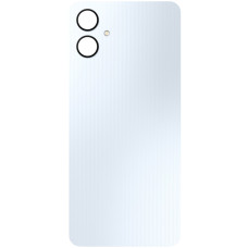 Задняя крышка корпуса для Samsung A06, со стеклом камеры, White, оригинал