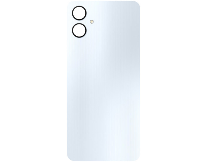 Задняя крышка корпуса для Samsung A06, со стеклом камеры, White, оригинал