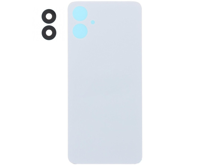 Задняя крышка корпуса для Samsung A06 5G, со стеклом камеры, Grey, оригинал
