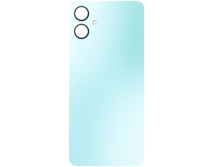 Задняя крышка корпуса для Samsung A06 5G, со стеклом камеры, Light Green, оригинал