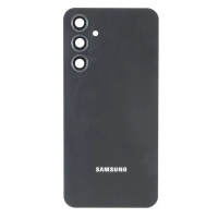 Задняя панель корпуса для Samsung A546 Galaxy A54, черная/graphite со стеклом камеры, оригинал