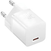 Сетевое зарядное устройство 1Type-C Baseus GaN5 30W (CCGN070502) (Белый  White)