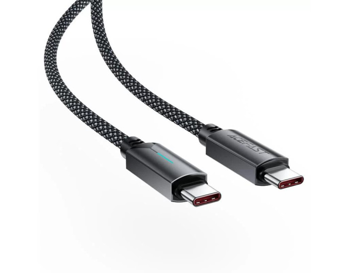 Кабель USB-C Acefast C19-03 Data Cable Type-C to Type-C (60W/1.2m) чорний