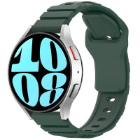 Ремешок силиконовый Defense для Smart Watch 22mm, Pine green