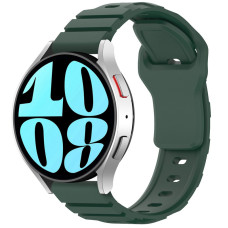 Ремешок силиконовый Defense для Smart Watch 22mm, Pine green
