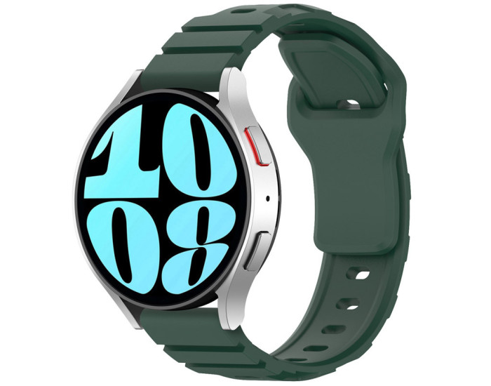 Ремешок силиконовый Defense для Smart Watch 22mm, Pine green
