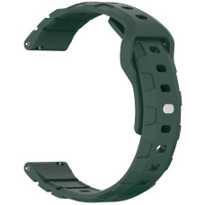 Ремешок силиконовый Defense для Smart Watch 22mm, Pine green