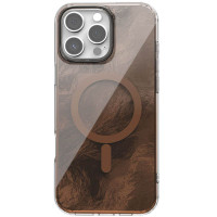 Чохол-силікон Shiny Mountain MagSafe iPhone 16 Pro Max (Chocolate)