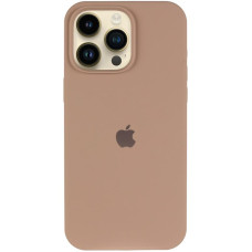 Чехол-силикон Case Full Protective iPhone 16 Pro (Бежевый / Desert Gold)