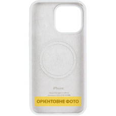 Чехол-силикон оригинал Silicone Case with Magsafe iPhone 16 Pro Max White