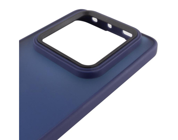 Чехол-силикон Lyon Frosted Xiaomi Redmi Note 15 4G/5G (EU) (Deep Navy)