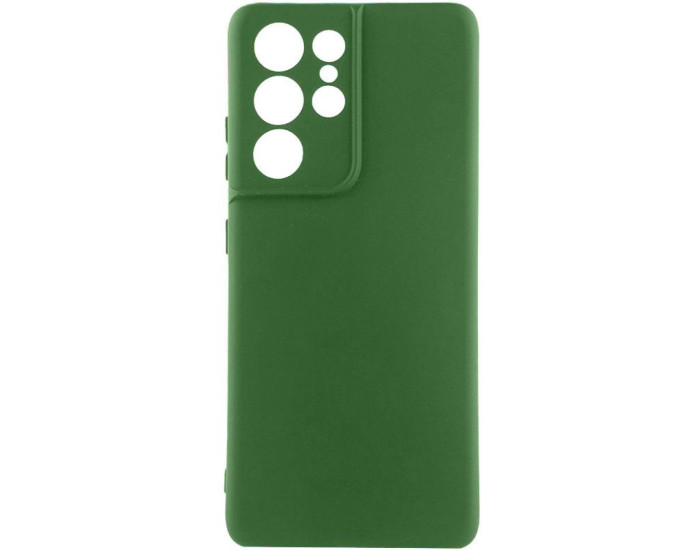 Чохол-силікон Ummi Lakshmi Full Camera Samsung S22 Ultra (Зелений / Dark Green)