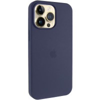 Чохол-силікон оригінал Full Soft Matte with MagSafe iPhone 12/12 Pro, Midnight blue