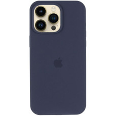 Чехол-силикон оригинал Full Soft Matte Case with MagSafe iPhone 12/12 Pro Midnight Blue
