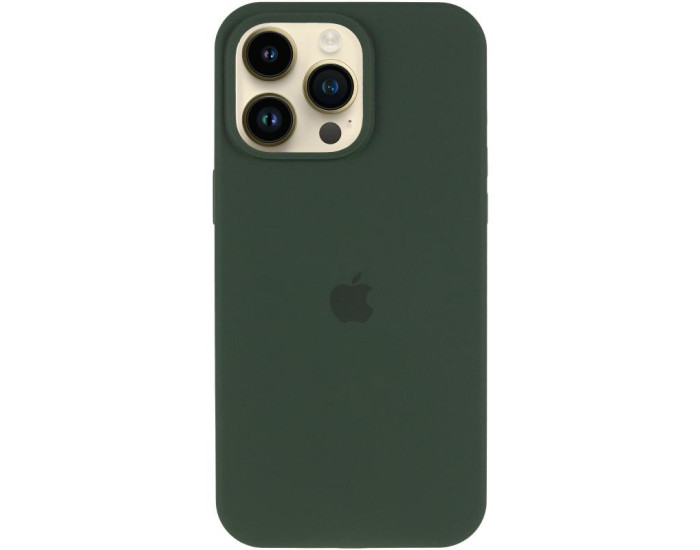 Чехол-силикон оригинал Full Soft Matte Case with MagSafe iPhone 12/12 Pro Cyprus Green
