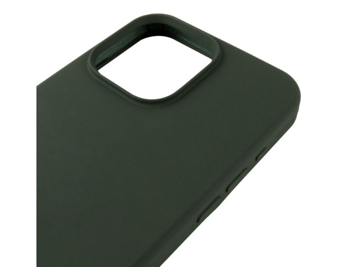 Чехол-силикон оригинал Full Soft Matte Case with MagSafe iPhone 12/12 Pro Cyprus Green