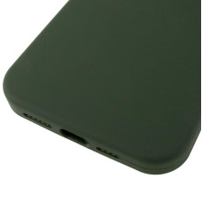 Чехол-силикон оригинал Full Soft Matte Case with MagSafe iPhone 12/12 Pro Cyprus Green