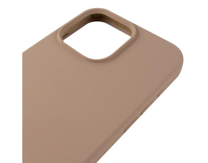 Чехол-силикон оригинал Full Soft Matte Case with MagSafe iPhone 12/12 Pro, Desert gold